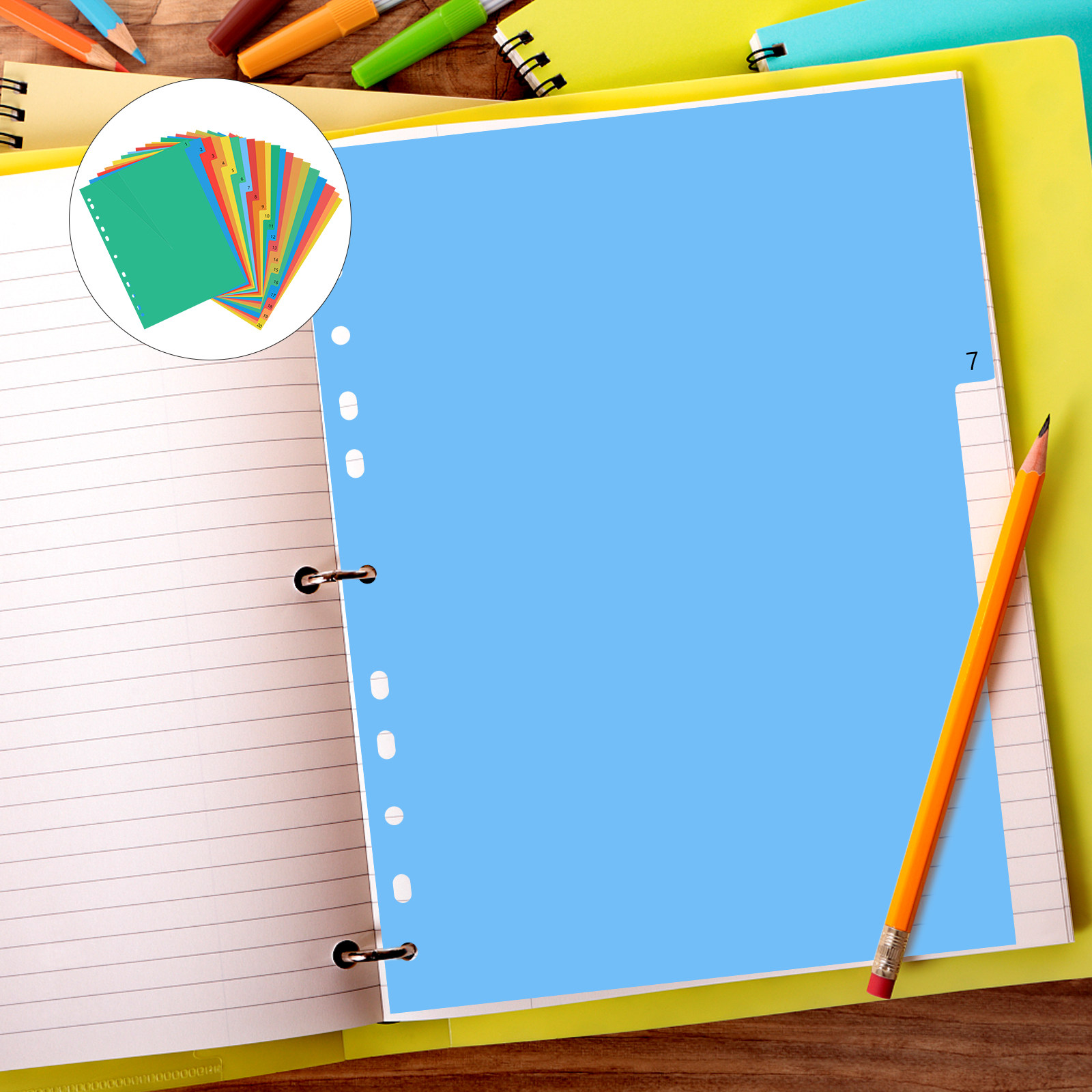 20 صفحة مقاس A4، فواصل بلاستيك - مراجعة Tab Divider A4 وسعره