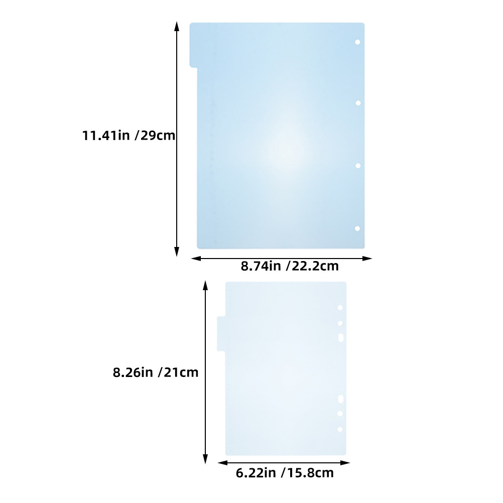 مجموعة واحدة من فواصل الملفات  - مراجعة Tab Divider A4 وسعره