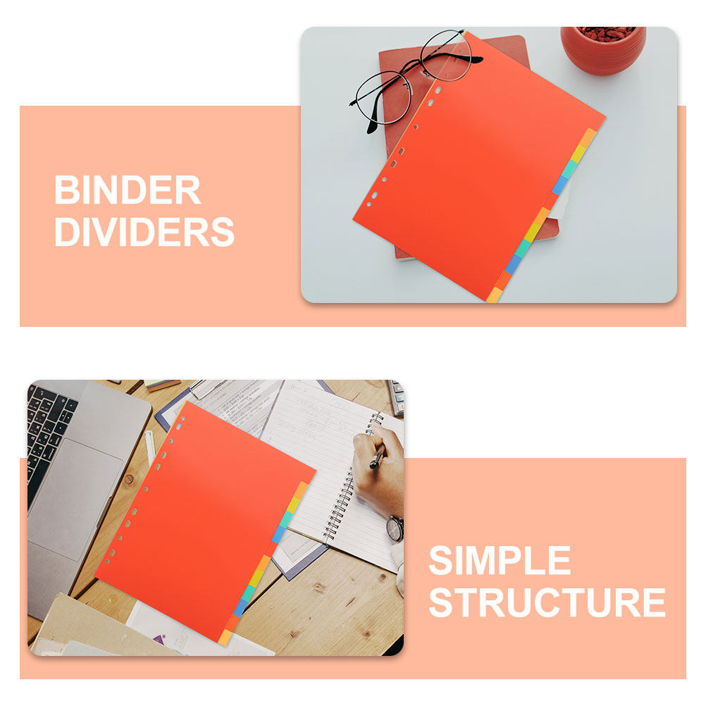 فواصل ملفات من مادة PVC مع ألس - مراجعة Tab Divider A4 وسعره